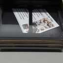 MANTELLO ESSENTIALS 8.5 by 11 picture frame 6 PACK 8.5 x 11 frame Front Loading picture frames 8.5 x 11 Pictures Documents Certificates Diplomas, And More (Black)