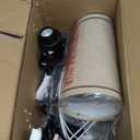 17.3'' Modern Dimmable Touch Lamps for Nightstand 2pcs, Table Lamps for Living Room, Reading Desk Lamp for Office, Bedside Lamps with Iron Base, Small Lamp for Bedroom, Bulb Included, Black