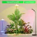 LED Floor Grow Lights for Indoor Plants, Corner Stand Full Spectrum Plant Growing Lamp, 10 Dimmable Levels Auto 3/6/9/12H Timer Grow Light, Height Adjustable for Large Tall Plants