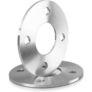 Customadeonly 4x114.3 Wheel Spacers | 2pcs 10mm Forged Hubcentric | 66.1mm Bore (No Lip) | M12x1.25 Studs | for Nissan 240SX, Sentra, 240Z, Infiniti G20 (Silver)