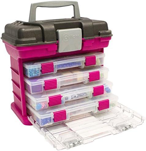 Creative 1354-83 Options Grab'n'Go Rack System, Small, Magenta Green And Purple