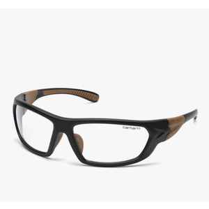 Carhartt Gear CHB291 Carbondale Antique Mirror Polarized Lens - One Size Fits All - Black Clear