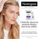 Neutrogena Hair Restore Pro-Collagen Peptide Supplement, Powder Drink Mix with Vitamin C Supports Keratin Production, Nourishes Scalp from Within & Promotes Thicker Hair, 20 Stick Packs