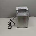 Frigidaire 26 Lbs per Day Portable Compact Maker, Ice Making Machine, Stainless, Medium