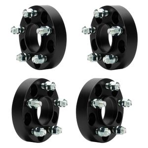 ILONPA 5X4.5 1.25 inch (31.75mm) Hubcentric Wheel Spacers with 70.5mm Bore Compatible with 2015-2023 Ford Mustang, 2017-2020 Ford GT, 5x114.3mm 14x1.5 Studs Wheel Adapters, Set of 4