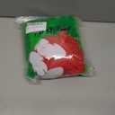 Girls Hawaiian Tutu Dress with Leaf Accessories-Red Green Luau Hula Costume forKids 18M-12 for Birthday or Halloween (11-12 Years)