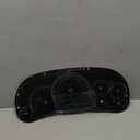 Black Custom Replacement for GM Gauge Face Overlay Replacement for Chevy Silverado-Sierra TahoeInstrument Cluster Upgrade