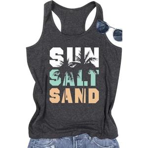 Womens Tank Tops Summer V-Neck Tank Tops Boho Floral Tank Cute Beach Tank Cute Casual Shirts Clothes 2026 Tank Tops, M