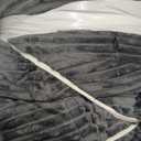 SLIGUY Large Headboard Pillow, Headboard Wedge Pillow Bed Rest Reading Pillow Bolster Triangular for Sitting in Bed-Backrest Positioning Support Long Pillow for Daybed (Queen:59x8x20 Inches, Grey)