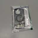 SUPFINE Magnetic for iPhone 16 Pro Case (Compatible with MagSafe) (Military Grade Drop Protection) Translucent Matte Shockproof with Anti-Fingerprint Phone Cover,Black