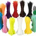 XINGO 1400 PCS Colored Zip Ties 4 Inch, Multicolor Zip Ties, Mix Packed 14 Color Plastic Wire Ties Assortment for Home Office Garden Garage and Workshop
