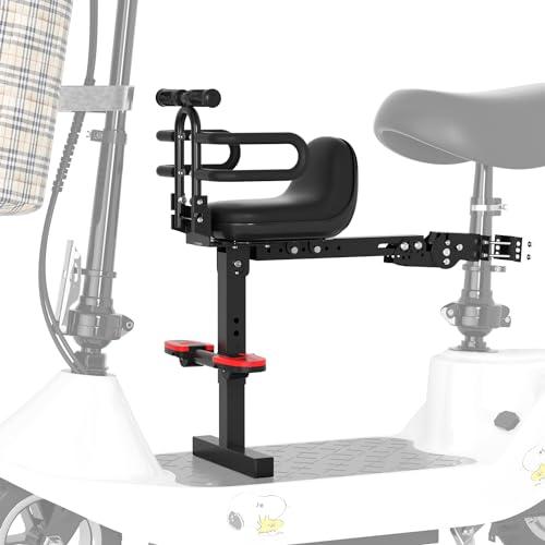 XIEEIX Front Child Bike Seat, Front Mounted Child Bicycle Seats，Kids Bike Seat Suitable for Hybrid Cruiser Bicycles City Bicycles Pedal Scooter Motorcycle Bicycle