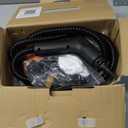 Steam Cleaner for Home & Car, 15s Fast Heat Handheld Steamer for Cleaning, 1.6L Large Tank, 3-Level Steam Control with 16-Piece Accessories Kit for Floors, Couches, Tiles, Grout, Dirt, and Grease (Orange)