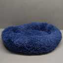 JOLLYVOGUE Dog & Cat Bed, Calming Anti-Anxiety Pet Bed for Small Dogs, Fluffy Donut Cushion for Small and Medium Pets (23")