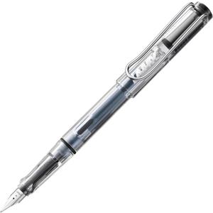 LAMY SAFARI VISTA - FOUNTAIN PEN WITH ERGONOMIC GRIP & POLISHED STEEL NIB IN SIZE M - IDEAL FOR WRITING & CALLIGRAPHY - INCLUDES LAMY T 10 BLUE CARTRIDGE - RIGHT-HANDED.