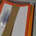 Blue Summit Supplies 25 Extra Capacity Hanging File Folders Letter Size 2 Inch Expansion, Expanding Hanging File Folders, Wide, Expandable, Reinforced 12pt Paper, Assorted Colors