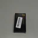 Barn Door Lock Gate Latch - 2 Pack 4 Inch Black Hook and Eye Latch Heavy Duty Screen Latches Hardware Stainless Steel Gate Lock Cabin Hooks for Sliding Door Bedroom Outdoor Window Cabinet Bathroom