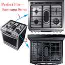 DG94-00938A DG94-00469A Cast Iron Assy Grate Center Replacement for Samsung Stove Parts NX58H9500WS NX58H5600SS NX58R5601SS NX58J5600SG NX58F5500SS NX58F5500SB and More Samsung Gas Range Oven Parts