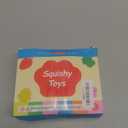 Taba Squishy Pack  24 Pack Taba Squishies with 50 Stickers, Easter Squishy Toys Party Favors for Kids 4-8 8-12, Treasure Box Toys fidgets for Classroom ,Easter Basket Stuffers ,Goodie Bags Stuffers