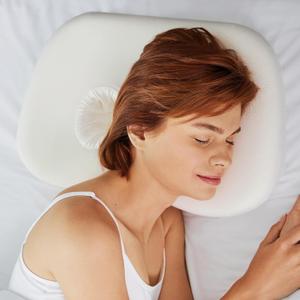 The Ear Pillow, CNH Pillow, Ear Sore and Ear Pain Relief, Patented Neck Support, Satin Case Included, CertiPUR-US, TMJ & CPAP
