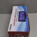 Portable Carplay Screen for Car, 7" HD Touchscreen for Car with Backup Camera/Mirror Link/Bluetooth/Voice Control/GPS/AUX/FM Satellite Radio for All Vehicles.