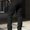 AUTIWITUA Men's Tactical Pants Water Resistant Cargo Pants Lightweight Outdoor Hiking Work Pants(No Belt) (Black, XL)