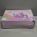 METROLLER Adjustable Kids Balance Roller Skates for Toddler Ages 3-6 Rainbow Unicorn Dinosaurs Illuminating Rollerskates for Girls Boys Ages 5-8 Three-Point Type Suitable for Beginners, Size: S Little Kids(11-1)[6.8"--7.8"]