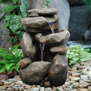 VegTrug Water Fountain, Gray