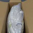 Mattress Topper, Mattress Pad Viscose Derived from Bamboo, Thick Pillow Top Mattress Pad with Stretchable Pockets, Soft Bed Topper for Back Pain Relief (Full, Green&white)