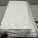 Hoolerry 5 Pcs Wire Shelf Covers Foamed PVC Wire Rack Covers for Removable Closet (Not Wood) Pantry Shelves for Cabinet Bathroom Kitchen Shelving Decoration(White,33x16inch)