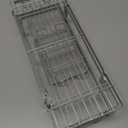 Adhesive Shower Caddy, 3 Pack Shower Shelves with Soap Holder and 12 Hooks, Rustproof No Drilling Bathroom Organizer and Storage, Silver