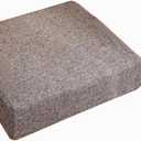 Red/Black Chair Thickened Pad for Office ChairMeditation Cushionv Floor Pillows Seating Linen High-Density Sponge Recliner Chair Cushion for Elderly (Color : 23, Size : 18X18X2IN/45X45X5CM)