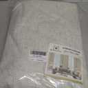 H.VERSAILTEX Polyester Blackout Curtains 96 Inches Long, 100% Absolutely Blackout Elegant Curtains for Bedroom, Thermal Insulated Linen Drapes Grommet Curtains with White Liner, 2 Panels, Natural