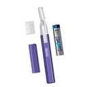Wahl Clean & Confident Female Battery Pen Trimmer with Rinseable Blades for Eyebrows, Facial Hair, & Light Grooming- Hygienic Grooming & Easy Cleaning with Battery Included - Model 5640-100