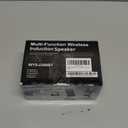 Adjustable Cell Phone Stand with Wireless Induction Bluetooth Speaker, HD Surround Sound for Home and Outdoors, Compatible with iPhone/iPad/Samsung Galaxy, Popular Gifts for Men Women Dad Mom