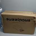 8" Deep Stainless Steel Cat Litter Tray with Lid Extra Large Litter Box for Big Cats XL Metal Litter Box Pan with High Wall Sides Enclosure, Non-Sticky, Anti-Leakage, Easy Cleaning (8"Deep Light Grey (1 Pack))