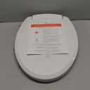 Brondell Bidet Toilet Seat Non-Electric Swash Ecoseat, Fits Elongated Toilets, White - Dual Nozzle System, Ambient Water Temperature - Bidet with Easy Installation