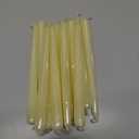 12 Pack Ivory Taper Candles 10 inch - Taper Candles Dripless, Smokeless, Unscented - 8 Hours Long Burning - Hand Poured Tall Candlesticks - Perfect for Home Decor, Weddings, and Special Occasions
