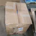 Shintenchi Bar Stools Set of 4 Modern Swivel Bar Chairs, Counter Height Faux Leather Metal Barstools, Upholstered Island Chairs with Back and Footrest, Beige (Pack of 2)