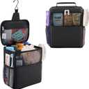 Lifewit Mesh Shower Caddy Bag Portable College Dorm Room Essentials Caddy Tote Basket for Bathroom, Gym, Travel, Camping Quick Dry Hanging Shower Organizer Toiletry Bag for Women Men, Medium, Black (M(8.3"L x 5.9"W x 9.8"H)