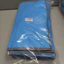 WFK handbag 4-piece set, foldable thick fabric storage bag, used for organizing bedrooms, wardrobes, and wardrobes; Can store clothes, blankets, plush toys, blue