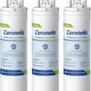 WF3CB Replacement Water Filter, Compatible with Frigidaire WF3CB, Pure Source 3, 706465, 242069601, 242086201, 242017800, WF425, Height 9 inches, Pack of 3