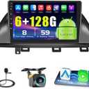 6+128G Radio for Honda Odyssey 2005 2006 2007 2008 2009 2010 CarPlay Android 15 Stereo Upgrade 8 Core 10.1'' Touch Screen GPS Navigation AHD Backup Camera