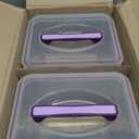 GLASSLOCK 125 Oz Glass Food Storage set of 2  Large Capacity, Airtight & Leak-Proof, BPA Free Lid with Carry Handle, Microwave, Dishwasher, Fridge & Freezer Safe, Marinating, Sauce, Fruit Storage