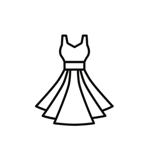 Dress Long Women Dress Black, Size S