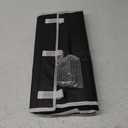 Criusia Shoe Organizer, Over the Door Shoe Organizer for Closet, Hanging Closet Shoe Storage with Large Deep Pockets, Holds Sneakers, Sandals, Boots, Fits 1624 Pairs, Black