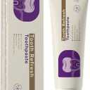 Tooth Refresh Toothpaste, Fresh Breath Whitening Toothpaste, Natural Oral Care & Enamel Repair, Helps Remove Coffee, Tea & Wine Stains, 3.52 oz (1)