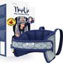 NapUp Adjustable Head Support for Car Seat  Patented & Crash-Tested Anti-Bobbing Head Holder Strap, Comfortable Sleep Solution - Breathable Fabric, Kids Travel Accessories - Ages 2+ - Dark Blue