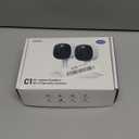 2K Cameras for Home Security-Outdoor/Indoor Camera for Dog/Cat/Pet/Nanny/Baby, Color Night Vision, White Light, Siren, 24/7 SD Recordings, Works with Alexa/Google Home, C1 (C1-White-2pack-2.4G)