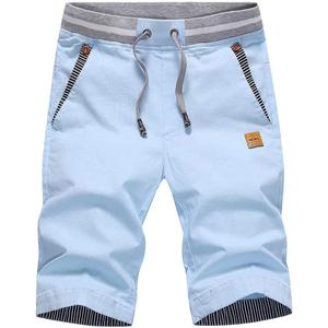 Tansozer Men's Shorts Casual Classic Fit Drawstring Summer Beach Shorts with Elastic Waist and Pockets (3X-Large)